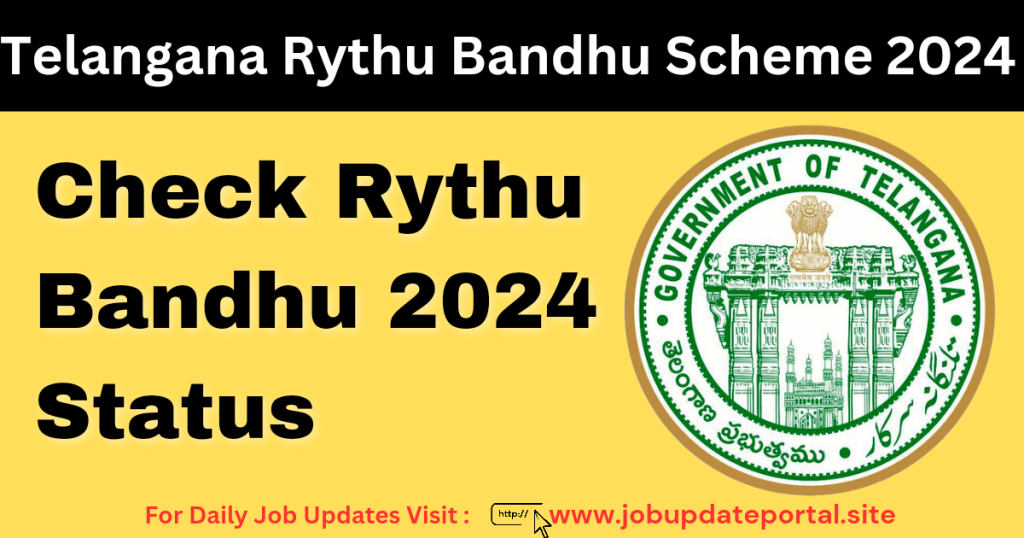 Rythu Bandhu Scheme 2024